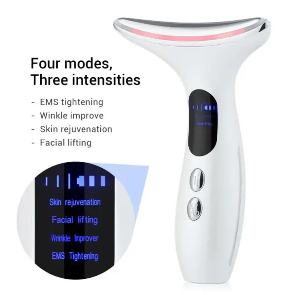 LED Photon Neck Beauty Device