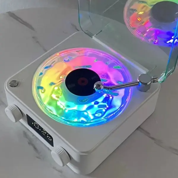 Ocean Waves Speaker Lamp with RGB Lighting