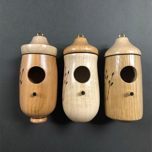 Outfany Wooden Hummingbird House