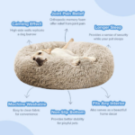 PeacefulPup Calming Dog Bed