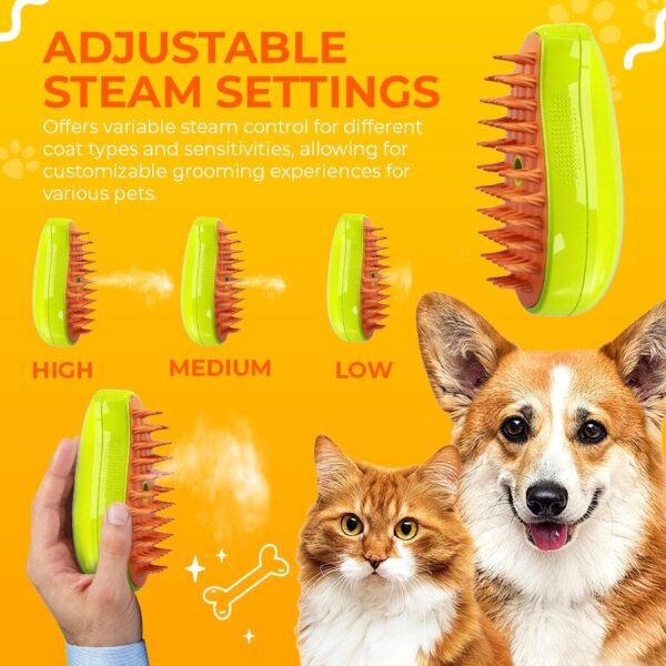 Pet Grooming Steamy Brush