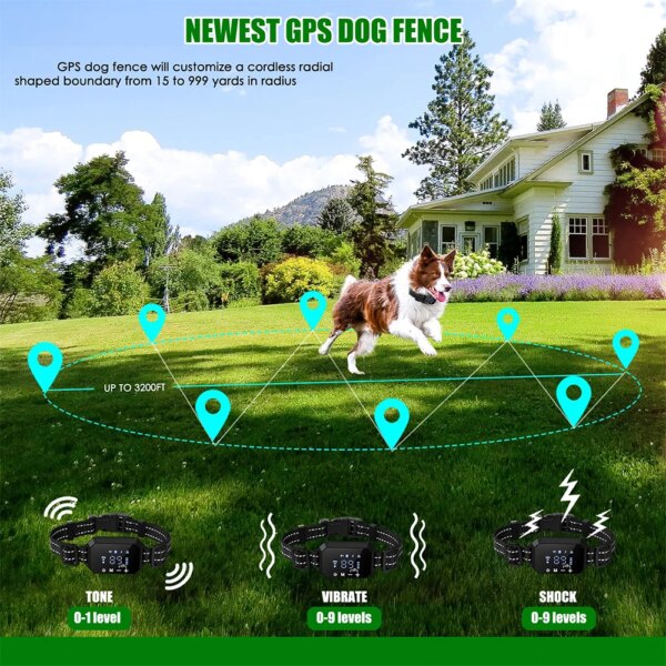 Petootsy GPS Dog Fence Collar