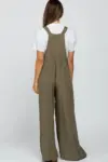 Plus Size Wide Leg Overalls Jumpsuit