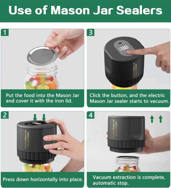 Premium Mason Jar Sealer