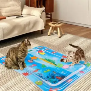 Purrfect Water Play Mat: Fun for your Cats & Kids