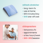 refresh - neck & back stretcher