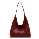 SCARLETT DISTRESSED LEATHER TOTE