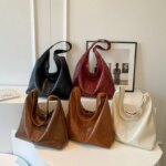 SCARLETT DISTRESSED LEATHER TOTE