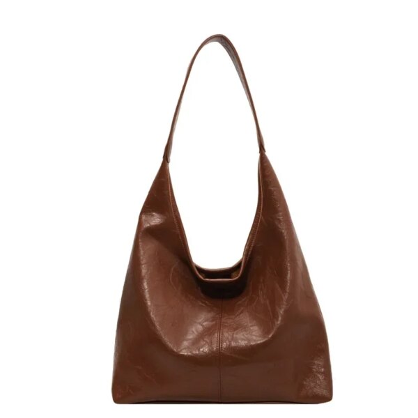 SCARLETT DISTRESSED LEATHER TOTE