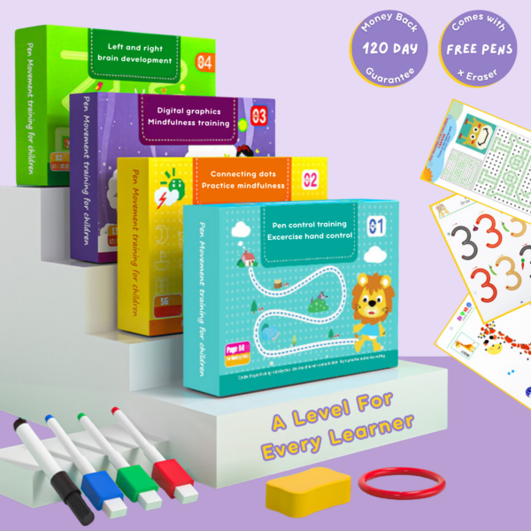 ScribbleSmart Workbook: Fast-Track Young Minds