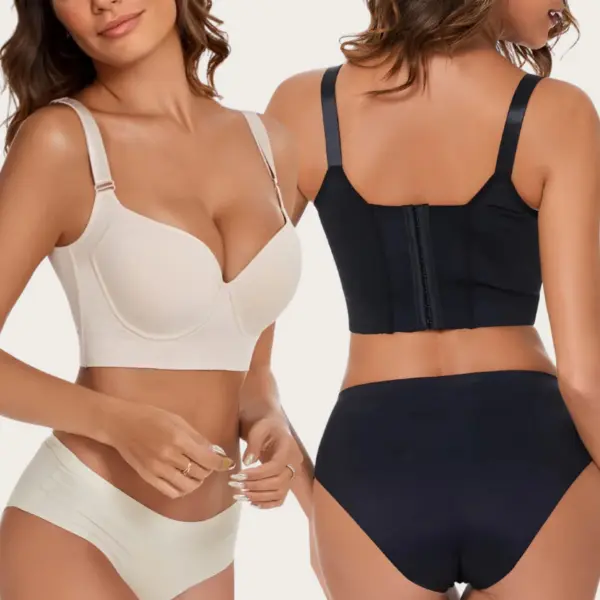 Shapedly - Back Smoothing Push-Up Bra