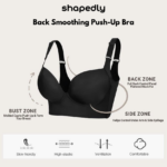 Shapedly - Back Smoothing Push-Up Bra