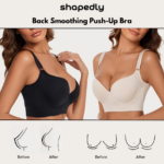 Shapedly - Back Smoothing Push-Up Bra