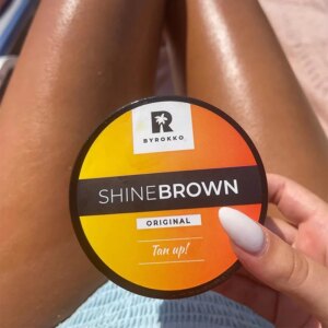 shine brown - intense tanning gel