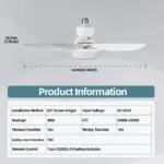 SmartControl Ceiling Fan Light