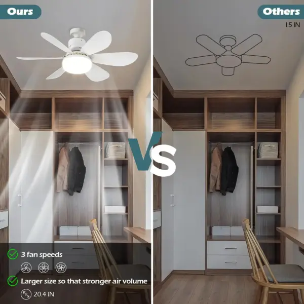 SmartControl Ceiling Fan Light