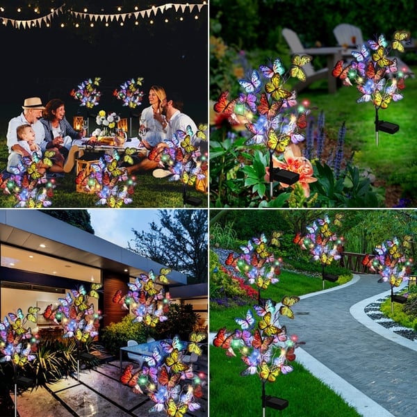 Solar Outdoor Butterfly Lights