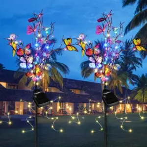 Solar Outdoor Butterfly Lights