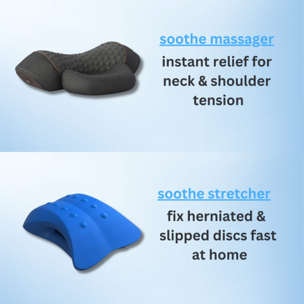 soothe - neck & shoulder traction massager with heat