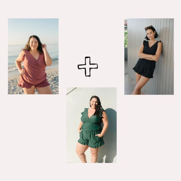 Stellwise - LAST DAY 49% OFF - Built in bra and Leggings Swim Romper