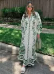 STERLASI BOTANICAL ELEGANCE MAXI DRESS