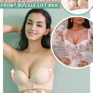 Strapless Front Buckle Lift Bra