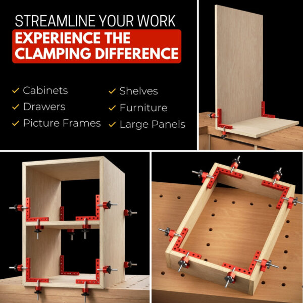 Tooltekt Precision Clamping Squares