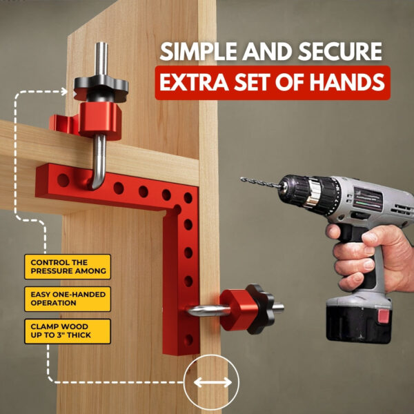 Tooltekt Precision Clamping Squares