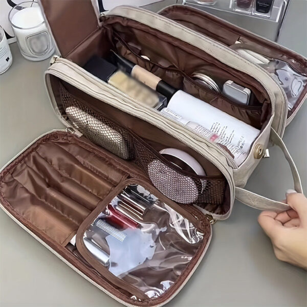 Travel Cosmetic Bag with Large Capacity