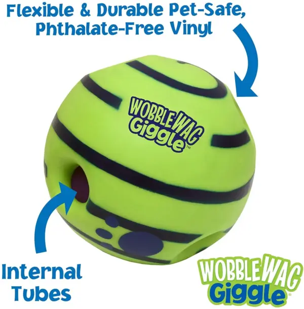 Wags and Giggle Glow Ball