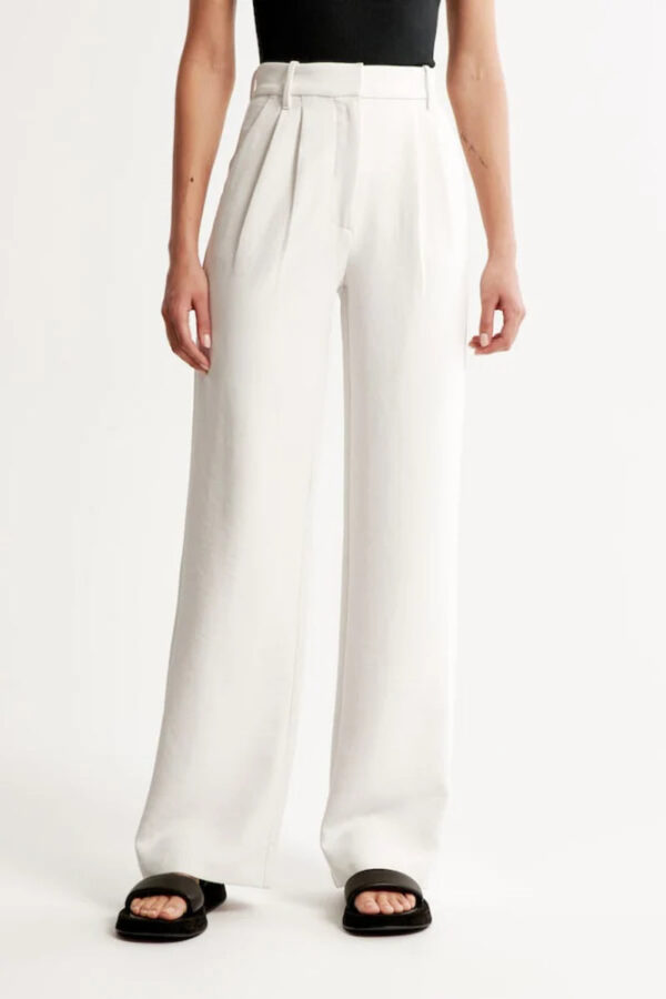 Wide Leg Tailored Pants