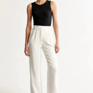 Wide Leg Tailored Pants