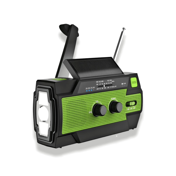 WildSummit All-In-One Radio | Emergency Solar Powered Radio