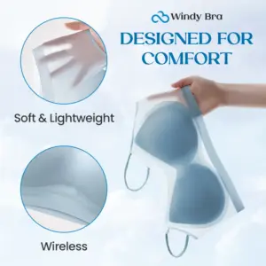 WindyBra – Seamless ultra-thin plus size ice silk comfort bra