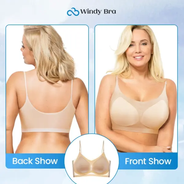 WindyBra - Seamless ultra-thin plus size ice silk comfort bra