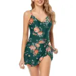 Women's Tummy Control Slim Fit Plus Size One Piece Swimsuit