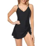 Women's Tummy Control Slim Fit Plus Size One Piece Swimsuit