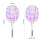 2-in-1 Electric Swatter & Night Mosquito Killing Lamp