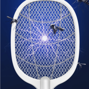 2-in-1 Electric Swatter & Night Mosquito Killing Lamp