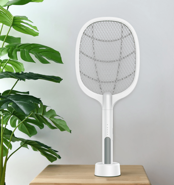 2-in-1 Electric Swatter & Night Mosquito Killing Lamp