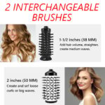 3-in-1 Hot Air Styler and Rotating Hair Dryer for Dry hair, curl hair, straighten hair