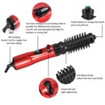 3-in-1 Hot Air Styler and Rotating Hair Dryer for Dry hair, curl hair, straighten hair