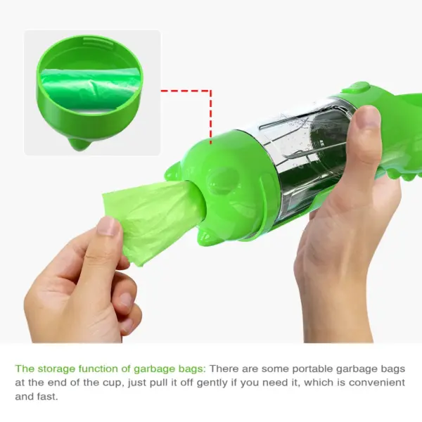 4 in 1 Portable Pet Water Bottle