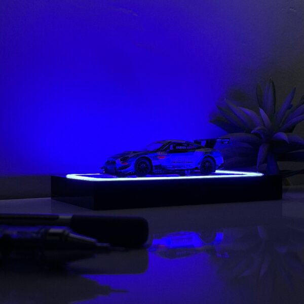 Acrylic Light Up Display Base for Hot Wheels