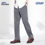 ADCDenim - All Day Comfort Straight Regular Fit Denim Trousers