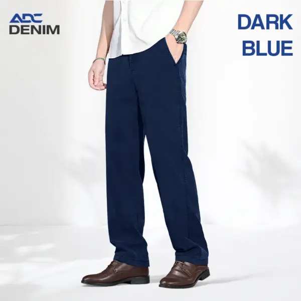 ADCDenim - All Day Comfort Straight Regular Fit Denim Trousers