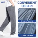 ADCDenim - All Day Comfort Straight Regular Fit Denim Trousers