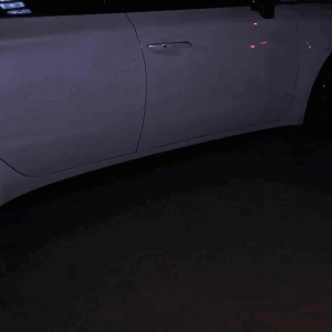 Animated Car Door Light