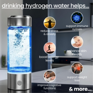 AquaHero – Hydrogen Water Bottle