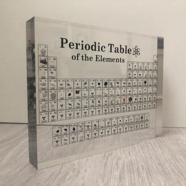 ATOMICA - PERIODIC TABLE WITH REAL ELEMENTS